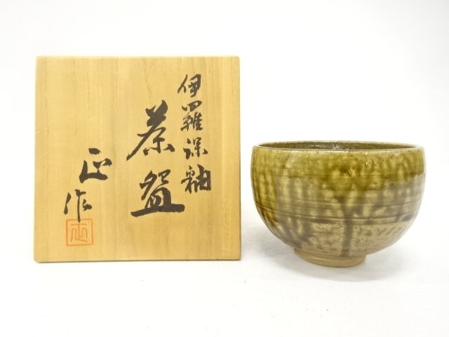 JAPANESE TEA CEREMONY / IRABO GLAZE TEA CHAWAN / ARTISAN WORK